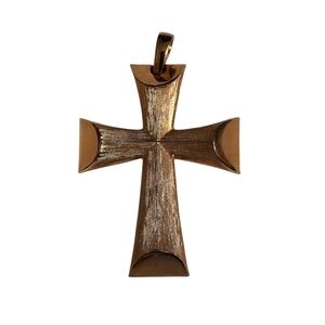 Avon Vintage Gold-Tone Cross Pendant